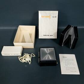 46-320 Claricon Vintage Mini Transistor Radio In Box Untested