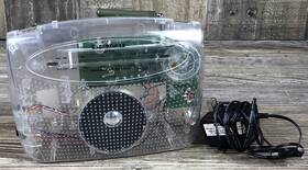 Ct-17a Clear Tunes Am/fm Radio Prison Jail Issued Tested Works