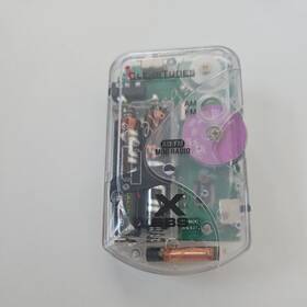 Clear Tunes Ct-9a Am/fm Super Slim Mini Radio X Bbs Retro Unit Only No Headphone