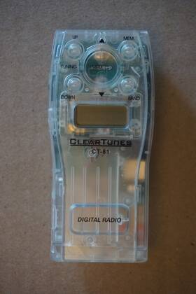 Cleartunes Ct-81 Am/fm Radio Pll Digital Tested