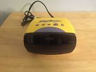 C111 Clock Fm -c111 Icf Sony Yellow Radio Alarm Dream Machine