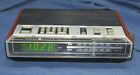 7-4646a Clock General Ge Grad-u-wake Green Alarm Radio 7-4800a Fm Electric Used Retro