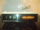 Jcr-192 Clock Lite White Model Radio Concerto Flip Vintage Digit