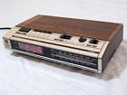 7-4643b Clock Radio Digital General Alarm Wood Vintage Electric Ge