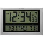 513-1211 Clock Technology Temperature Atomic Jumbo Crosse Wall La Digital