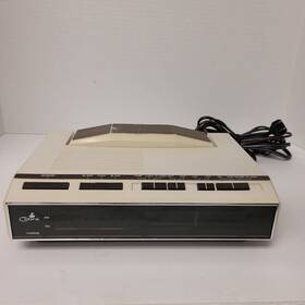 Rp-740b Cobra Vintage Telephone Alarm Clock Radio Phone Faux Wood Walnut