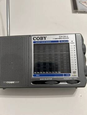 Cx-cb12 Coby Cxcb12 12 Band World Receiver Am/fm/lw/shortwave