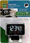 733321 Color Lcd Alarm Crosse Clock La