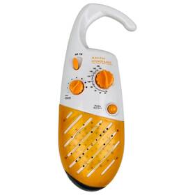 Sr14 Conair Pollenex Shower Radio Hang On Water Resistant Yellow