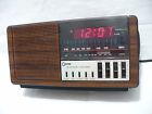 Cr-2019 Comso Vintage Cosmo Am Fm Alarm Clock Radio Snooze Button Faux Woodgrain Cr-2019 Comso Vintage Cosmo Am Fm Alarm Clock Radio Snooze Button Faux Woodgrain