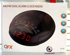 Cr-30 Qfx Am Fm Dual Alarm Clock Radio 606540025611