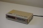 Cr110 Sonic Vintage 80s 90s Alarm Clock Radio Grey Blue Pink