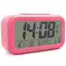 Cr1273 Digital Display Curtis Jcc Dual Alarm Sensor Clock With Snooze Function Pink