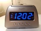 Cr21s Capello Sleep And Charge Dual Alarm Clock Blue Led Usb