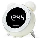 Cr35w Electrohome Retro Alarm Clock Radio-motion