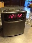 Cr444 Sony Vintage Lenoxx Digital Cube Clock Radio Model Very Good