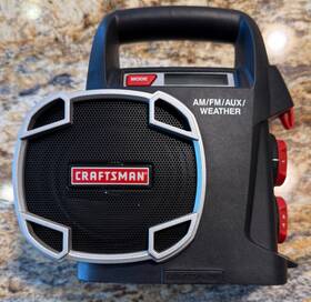 Craftsman 910126 C3 19.2v Am/fm/aux/weather Radio 10126