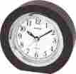 Cre204ur37 Rhythm Clocks Sunrise 204 Alarm Clock Wooden 009136204375