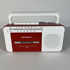 Ct102a-rw Crosley Radio Crowley Intertek Am/fm Cassette Portable