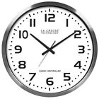 404-1220 Crosse Technologies Aluminum La 20in Xl Atomic Clock