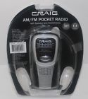 Cs2500 Craig Electronics Pocket Radio With Speaker No Headphones Cs2500 Craig Electronics Pocket Radio With Speaker No Headphones