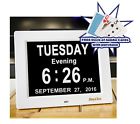 Dcx-5-c Dayclox Updated Memory Loss Digital Calendar Day Clock 035127093758