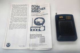 29010775h Design Concepts Vintage 7 Ch. Weather Radio Model Tested/working
