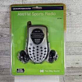 Pr-355 Durabrand 017999303555 Duraband Am/fm Sports Radio Model Deluxe Stereo Headphones New Sealed
