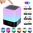 Dy28plus Mbyhan Elegante Reloj Despertador Con Bocina Bluetooth Lampara De Luz