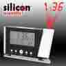 E0211t Silicon Scientfic Atomic Projection Clock W Indoor Outdoor Temperature By Scientific 845402009080