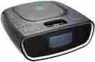 Ec-b160 The Sharper Image Clock Radio With Cd Player And Iphone Ipod Dock