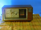 7-4550d Electric General Alarm Radio . Retro Clock Walnut