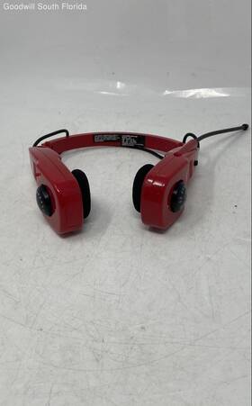 01418 Electro Brand 222 Deluxe Am/fm Headphone Radio Model No Tested