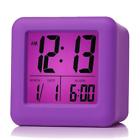 Em-008-pu Plumeet Easy Setting Digital Travel Alarm Clock With 700355114949