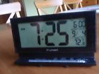 Em-8019-bl Plumeet Digital Alarm Clock Temperature Snooze Large Lcd Battery Only