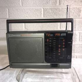 Ar2470 Emerson 80 S 3-band Instant Weather Band Tv/am/fm Portable Radio 19