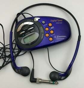 Hr2003bl Emerson Digital Tuner Stereo Radio Tv/weather/fm/am