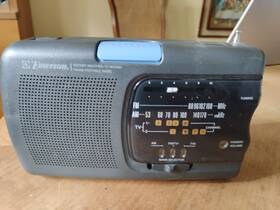 Rp8246 Emerson Instant Weather/ Tv Sound Portable Am/fm Radio