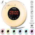 Ercla8szql Yosoo New Wake Up Light With Sunrise Sunset 663862144635