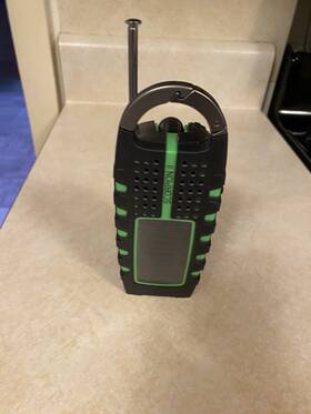 Et N 101ngr Eton Scorpion Ii Rugged Multi-powered Portable Emergency Weather Radio - Green