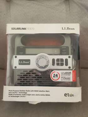 Fr370 Et N 750254805875 Eton Ll Bean Solarlink Emergency Weather Am/fm/noaa Radio Brand New