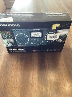 Et N 750254806155 Eton Grundig G2 Reporter Am Fm Shortwave Radio Recorder- Charges/not Working