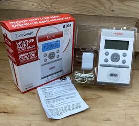 Et N 750254807183 Eton American Red Cross Zoneguard Am/fm/noaa Radio Alarm Clock Weather Alerts Et N 750254807183 Eton American Red Cross Zoneguard Am/fm/noaa Radio Alarm Clock Weather Alerts