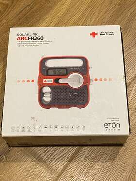 Arcfr360 Et N Eton Solarlink Digital Am/fm/noaa Radio Solar Power Red Cross Arcfr360 Et N Eton Solarlink Digital Am/fm/noaa Radio Solar Power Red Cross
