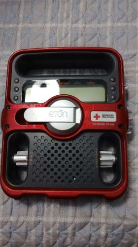 Arcfr600r Et N Eton American Red Cross Emergency Crank Radio Model Solarlink Fr-600