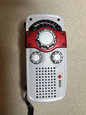 Fr170 Et N Eton American Red Cross Am/fm-weather Radio Vintage Packing Plastic