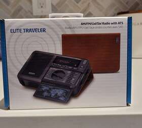 Et N Nelitetraveller Eton Elite Traveler Am/fm/lw/shortwave Radio With Rds Custom Leather Carry Cover