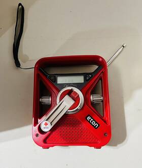 0202929 Eton Frx3 Emergency Weather Radio Portable Phone Charger American Red Crank 0202929 Eton Frx3 Emergency Weather Radio Portable Phone Charger American Red Crank