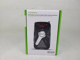 Eton 750254808685 Frx4 Am/fm Noaa Weather Radio Portable Emergency Alert Black Tested