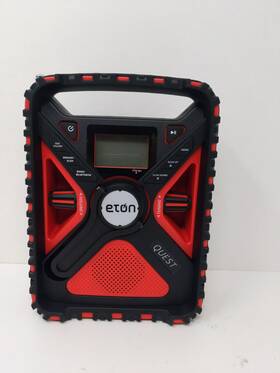 Nfrx5quest Eton Quest Hand Crank Noaa Weather Radio All Band Bluetooth Solar Flashlight